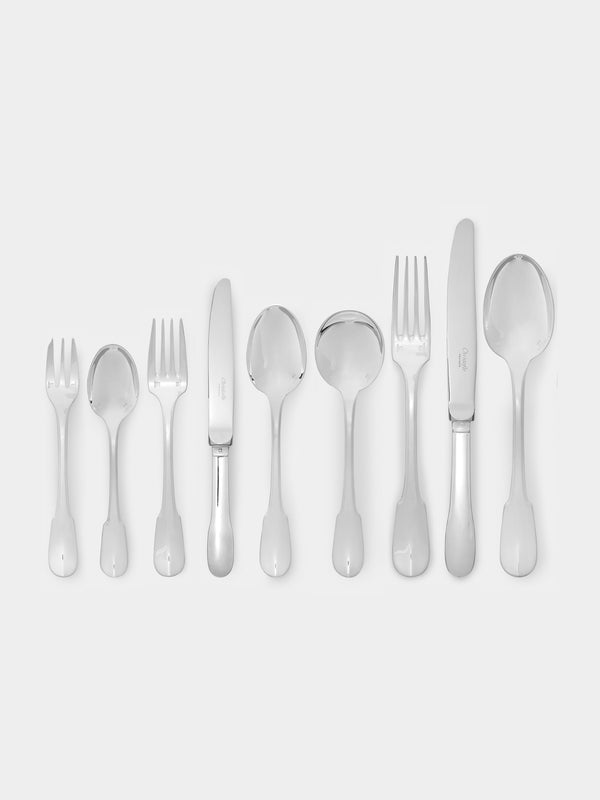 Christofle - Cluny Silver-Plated Soup Spoon -  - ABASK