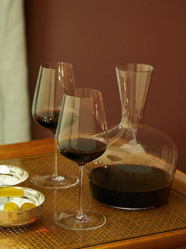 Richard Brendon - Hand-Blown Crystal Wine Glasses (Set of 6) -  - ABASK