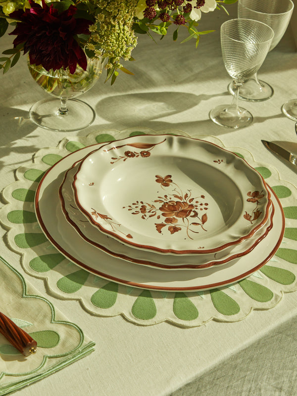 Z.d.G - Camaïeu Hand-Painted Ceramic Bowls (Set of 2) -  - ABASK