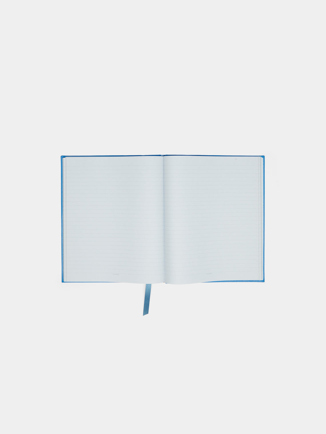 Smythson - Portobello Leather Notebook - Blue - ABASK
