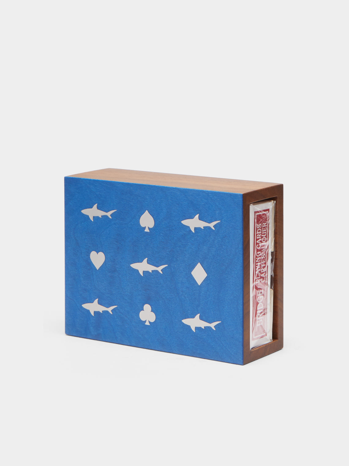 Linley - Shark Playing Cards - Blue - ABASK