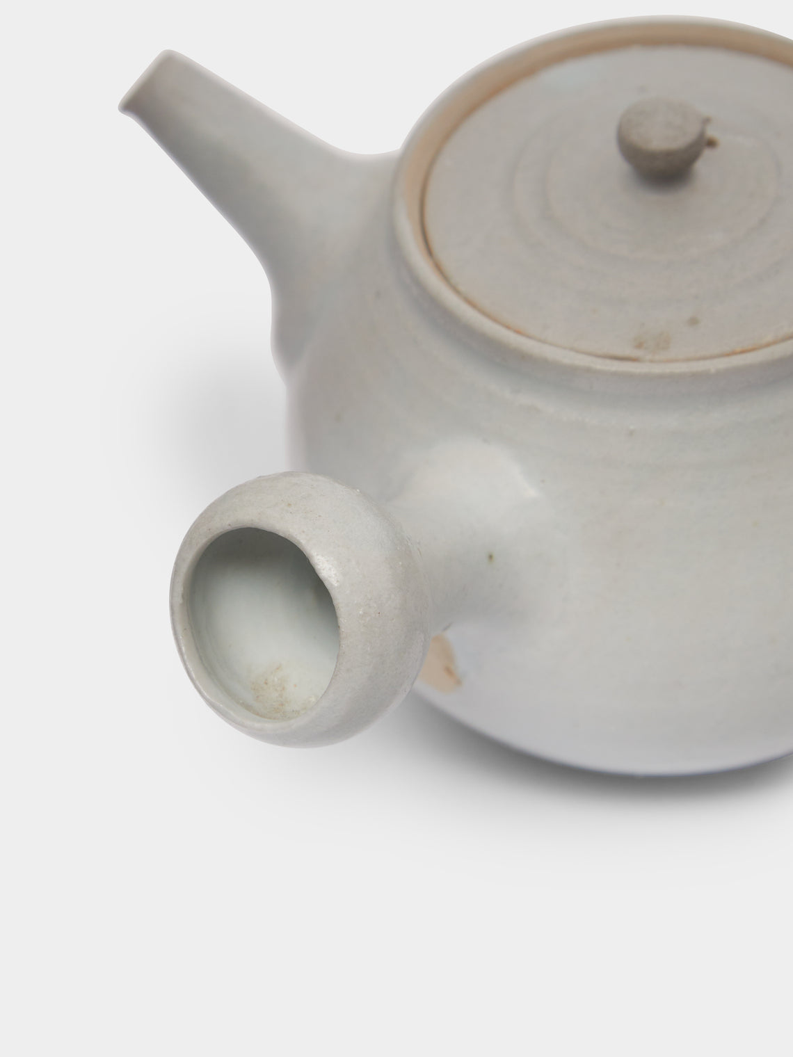 Shimojo Akira - Wood-Fired Ceramic Kyuusu Teapot -  - ABASK