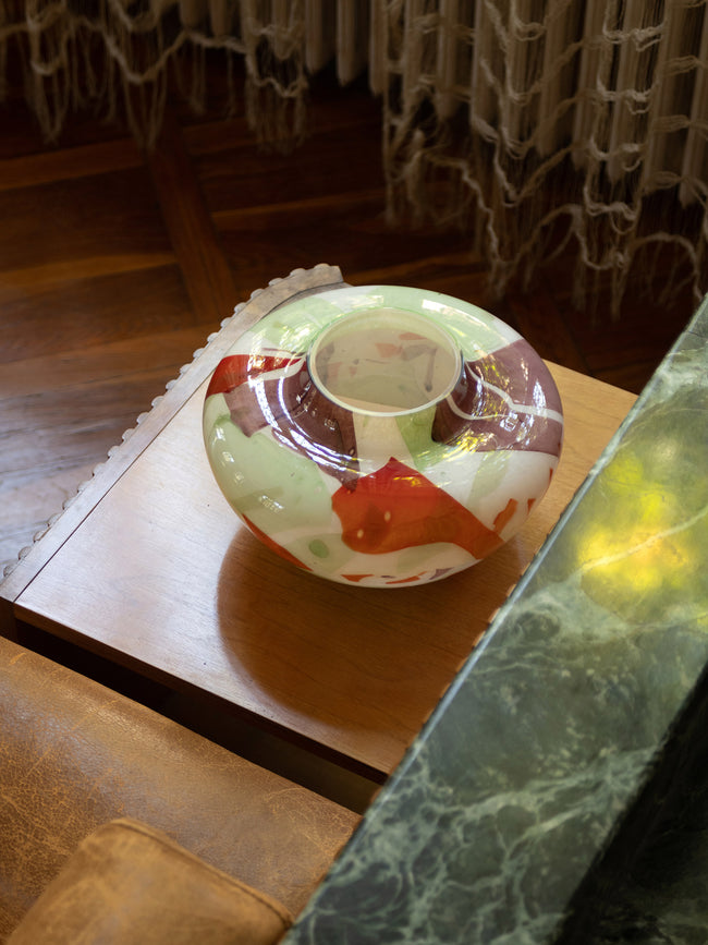 Stories of Italy - Murano Spring Olla Glass Vase - Multiple - ABASK