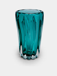 Yali Glass - Fiori Hand-Blown Murano Glass Large Vase - Green - ABASK - 