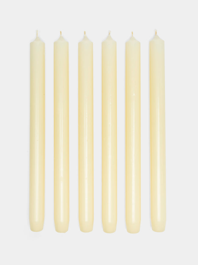 Trudon - Large Tapered Candles (Set of 6) - White - ABASK - 