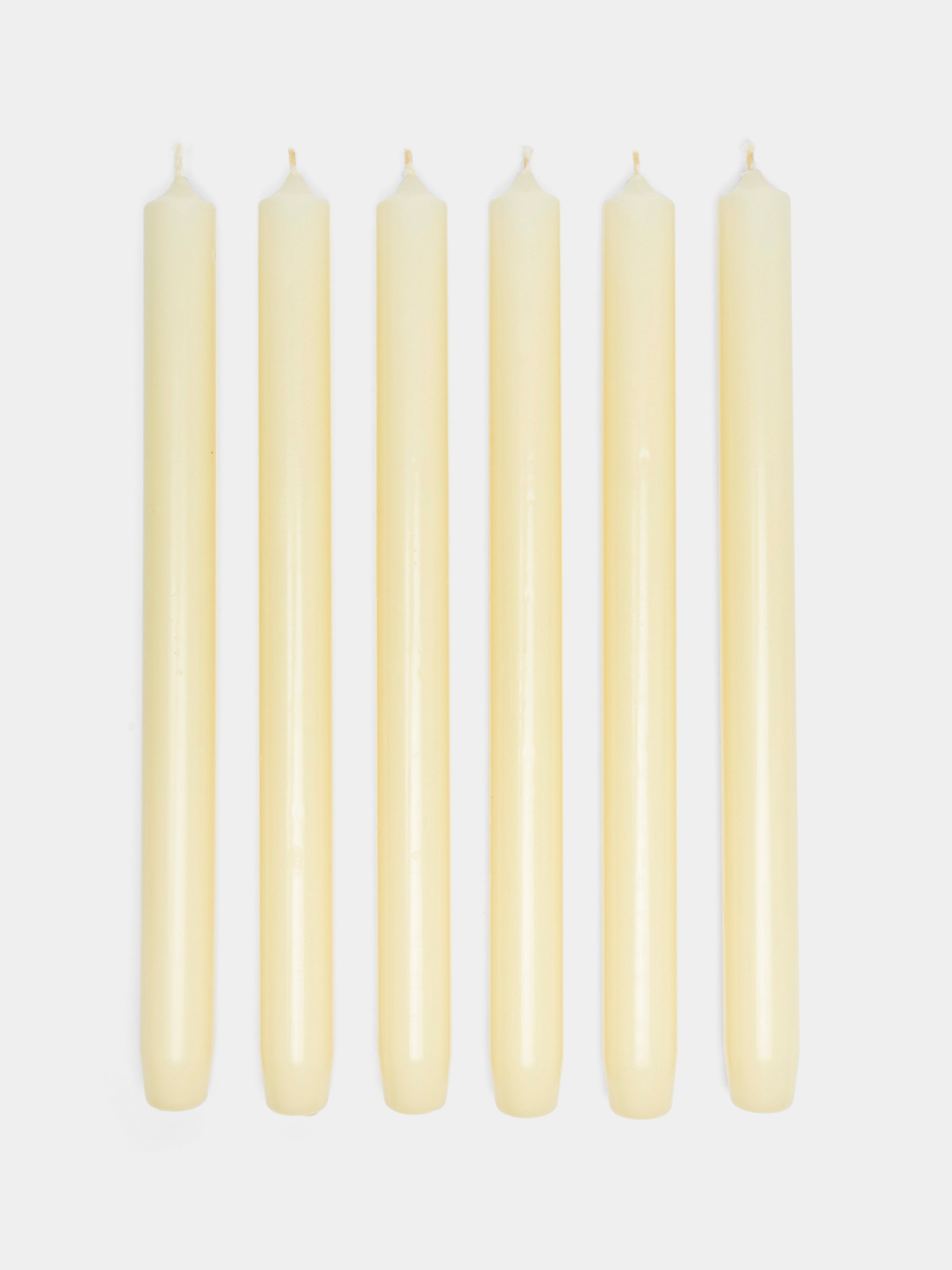 Large Tapered Candles (Set of 6)