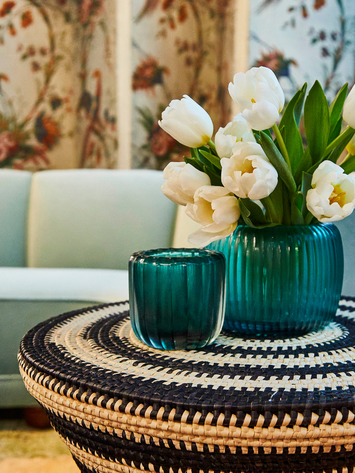 Micheluzzi Glass - Rullo Acqua Hand-Blown Murano Glass Vase -  - ABASK