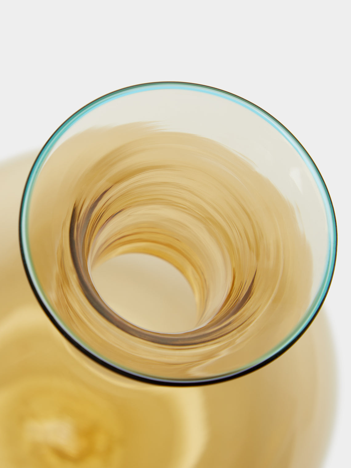 Yali Glass - Hand-Blown Murano Glass Wine Carafe - Yellow - ABASK