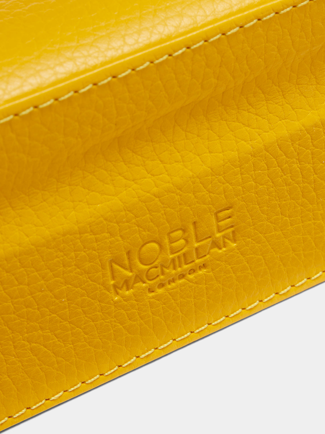 Noble Macmillan - Leather Playing Cards Set - Yellow - ABASK