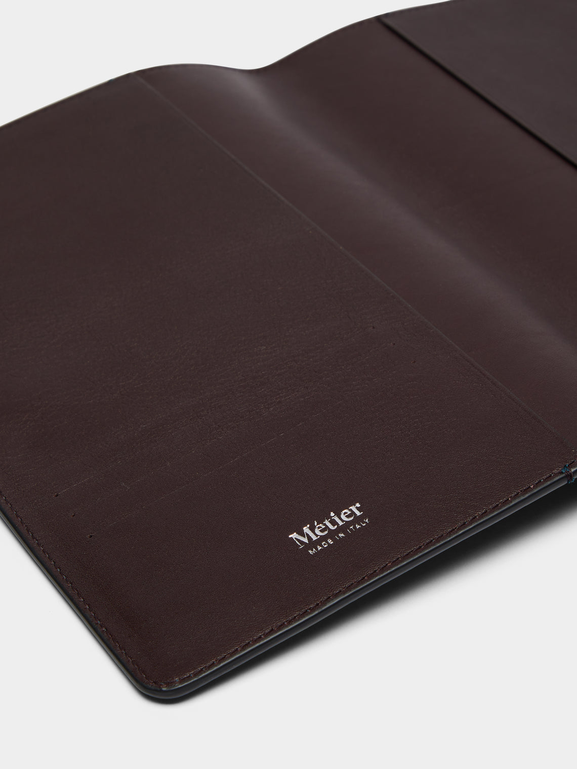 Métier - Leather A5 Notebook Cover - Blue - ABASK