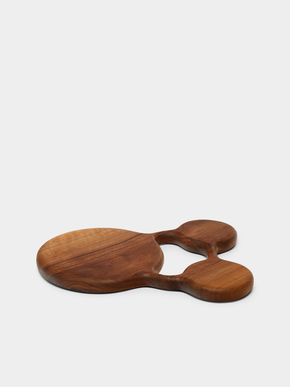 Lucas Castex - No. 4 Hand-Carved Oiled Walnut Serving Board -  - ABASK