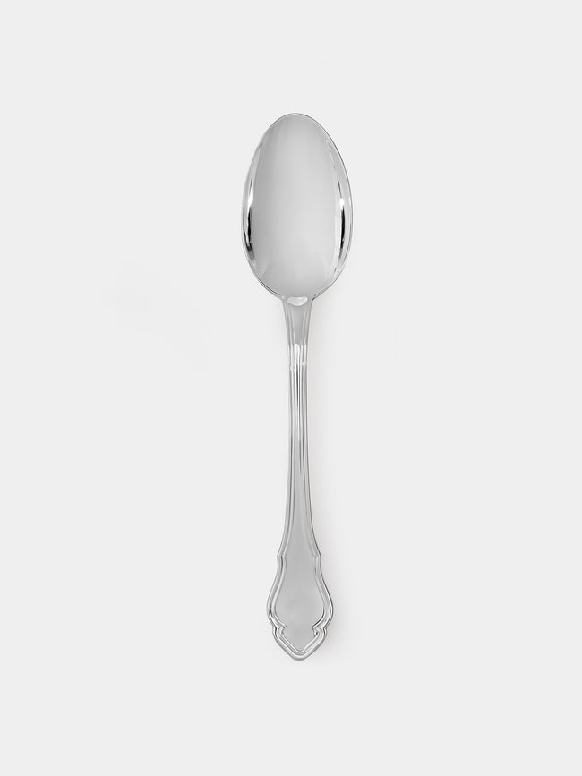 Zanetto - Barocco Silver-Plated Dinner Spoon - Silver - ABASK - 