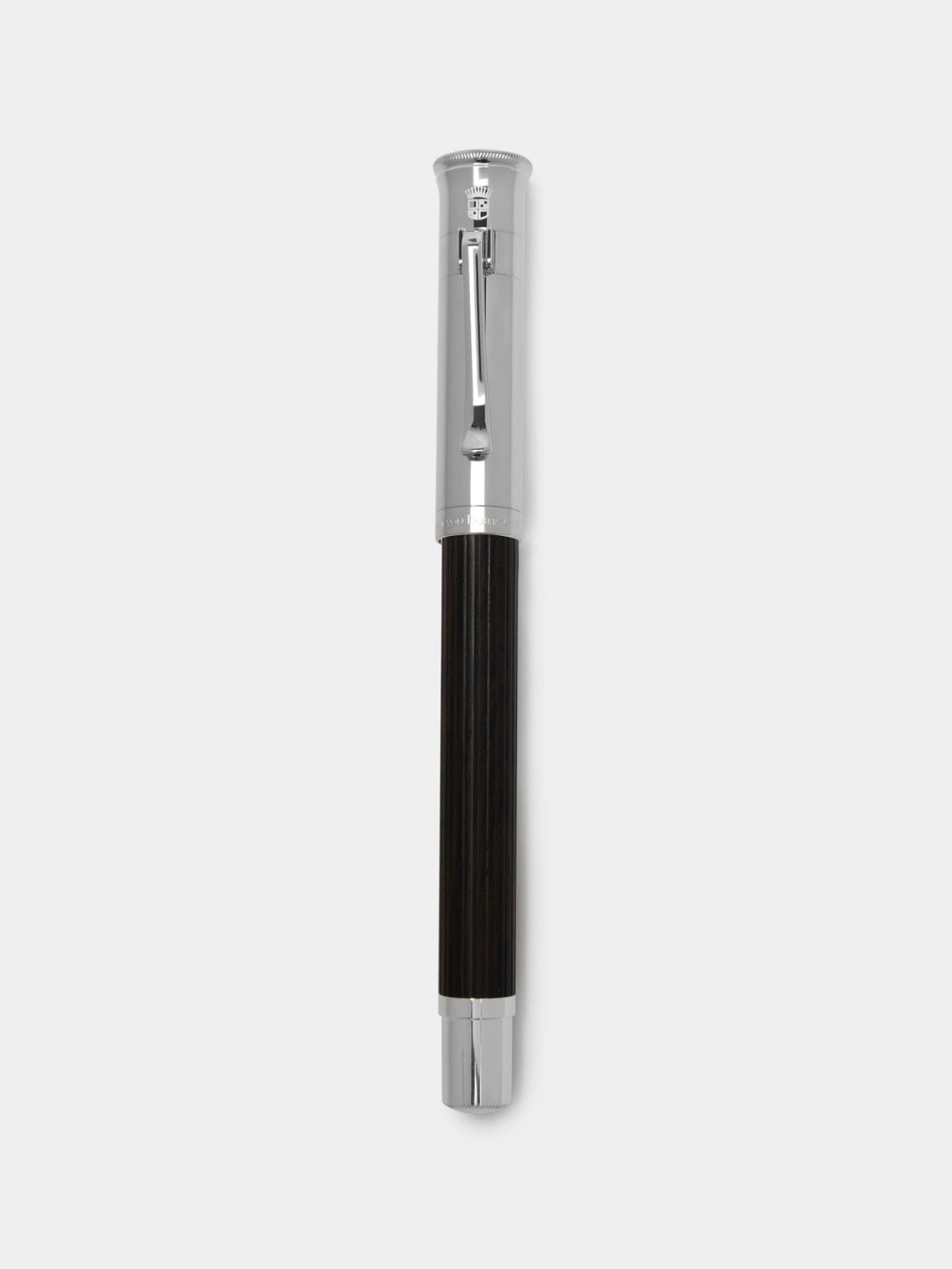 Grenadilla Platinum-Plated Wood Rollerball Pen