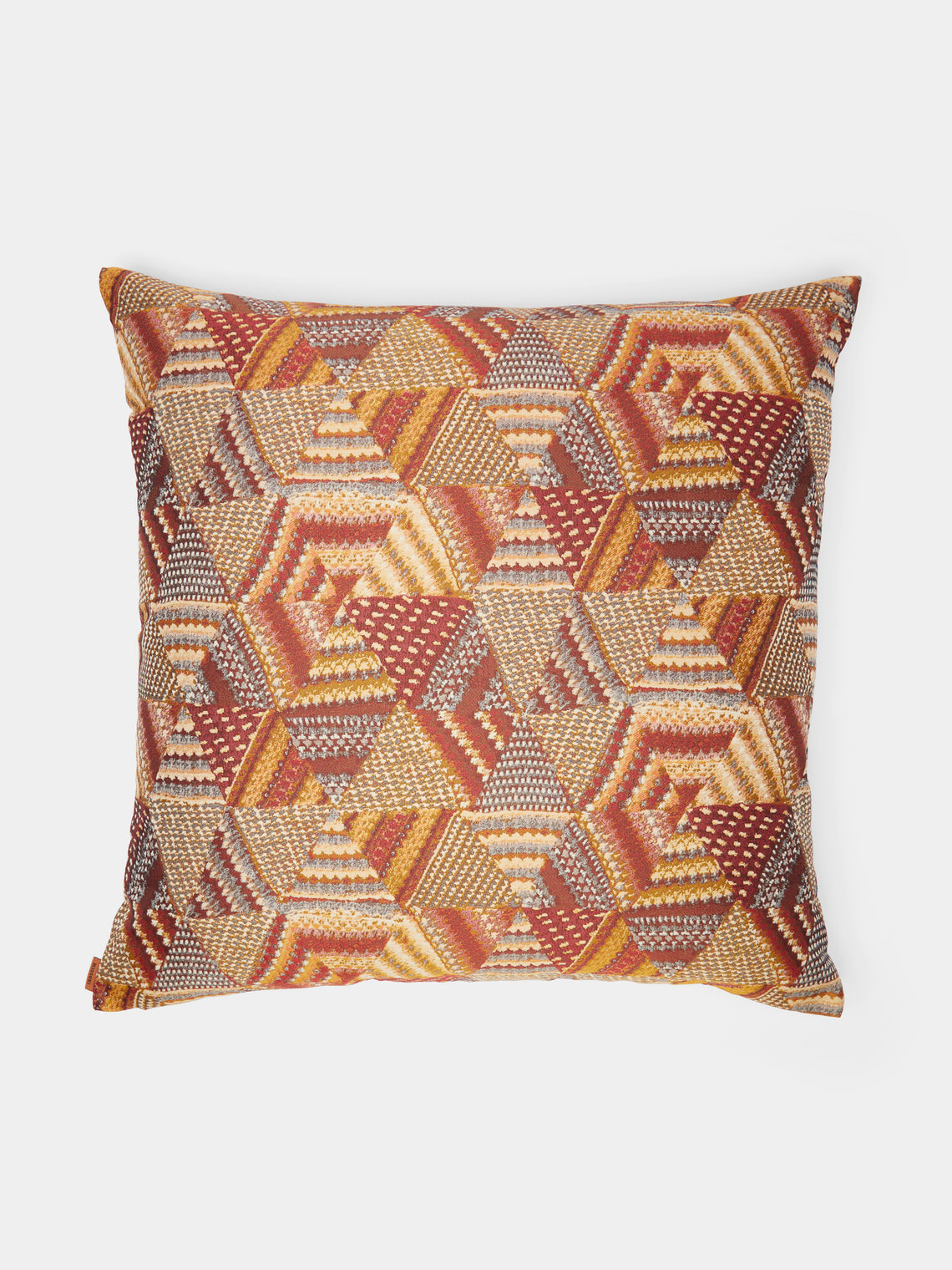 Missoni Home - Berkeley Wool-Blend Cushion - Orange - ABASK - 