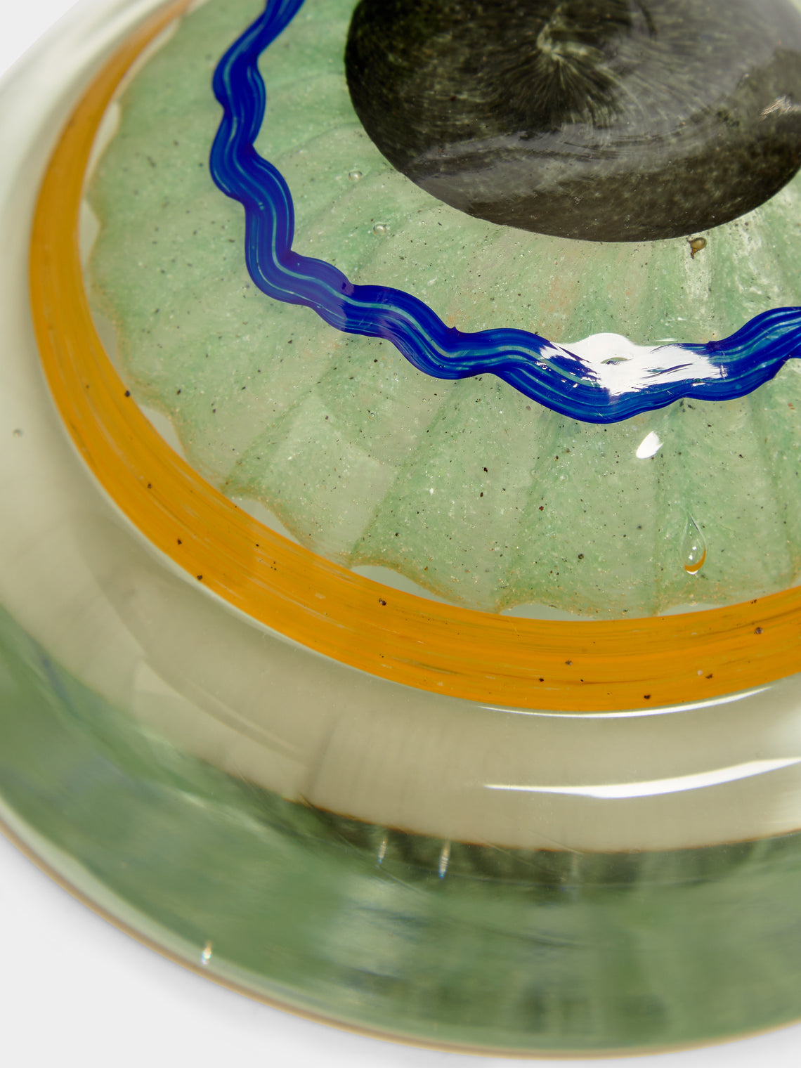 Striulli Vetri D'Arte - Occhio Hand-Blown Murano Glass Paperweight -  - ABASK