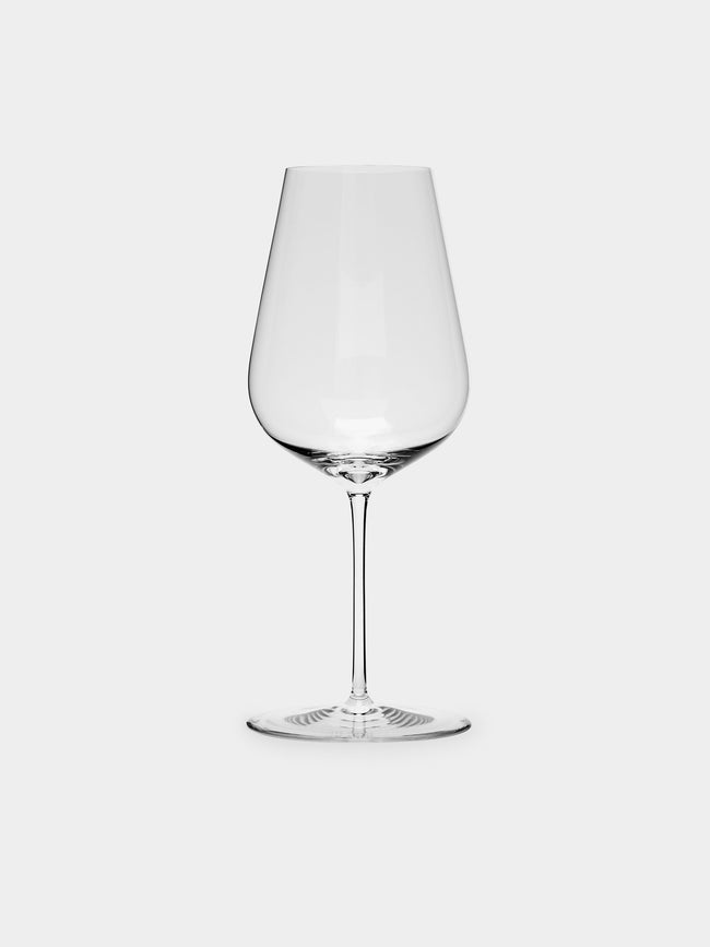 Richard Brendon - Hand-Blown Crystal Wine Glasses (Set of 6) - Clear - ABASK - 