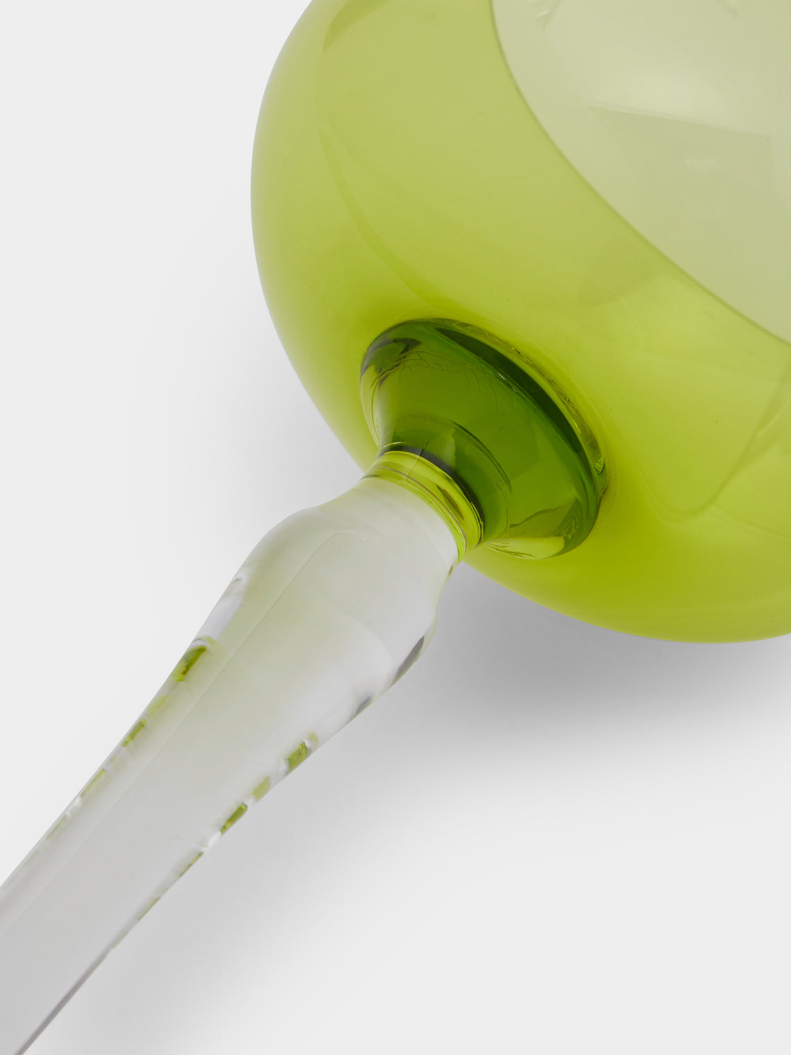 Antique and Vintage - 1940s Val Saint Lambert Crystal Hock Wine Glass (Set of 10) -  - ABASK