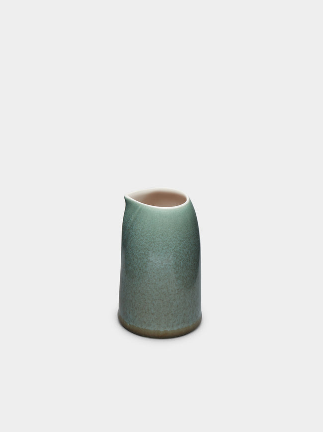 Jaune de Chrome - Todra Porcelain Small Jug - Green - ABASK - 