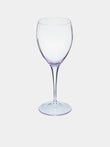 Moser - Optic Hand-Blown Crystal White Wine Glasses (Set of 2) - Purple - ABASK - 