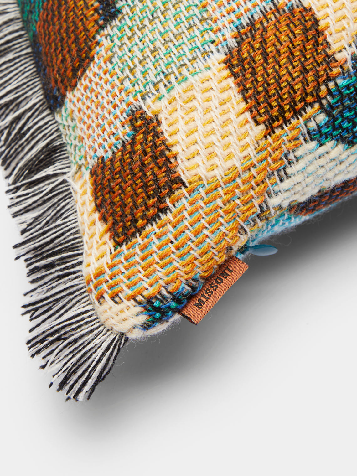Missoni Home - Becky Wool-Blend Cushion - Blue - ABASK