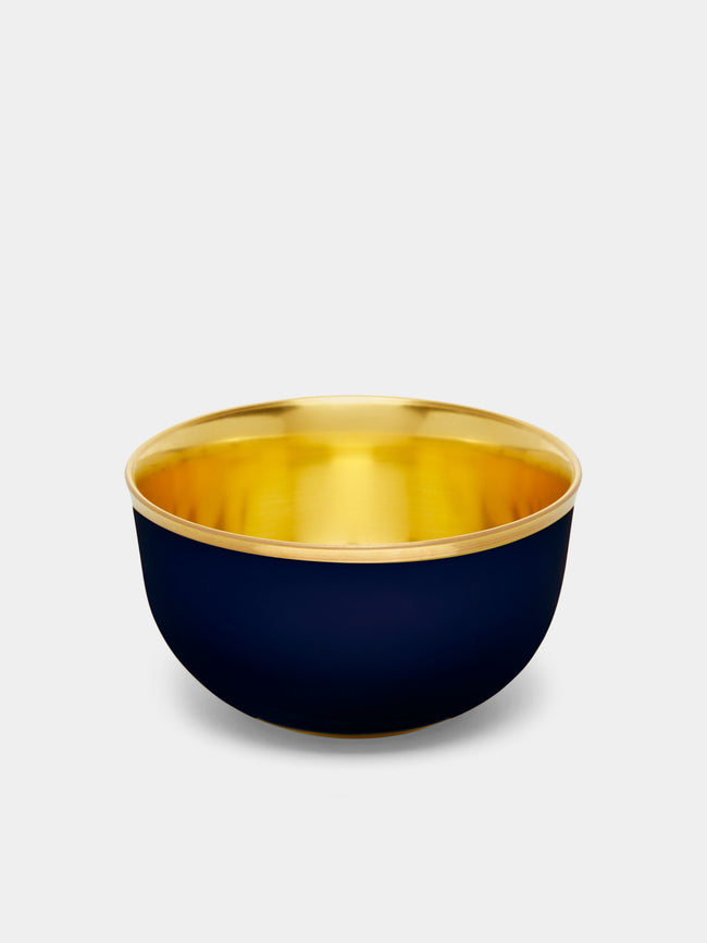 Augarten - Hand-Painted Champagne Coupe - Blue - ABASK - 