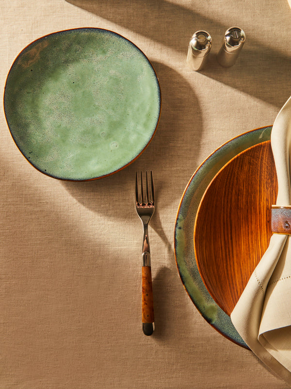 Mervyn Gers Ceramics - Hand-Glazed Ceramic Dessert Plates (Set of 6) -  - ABASK