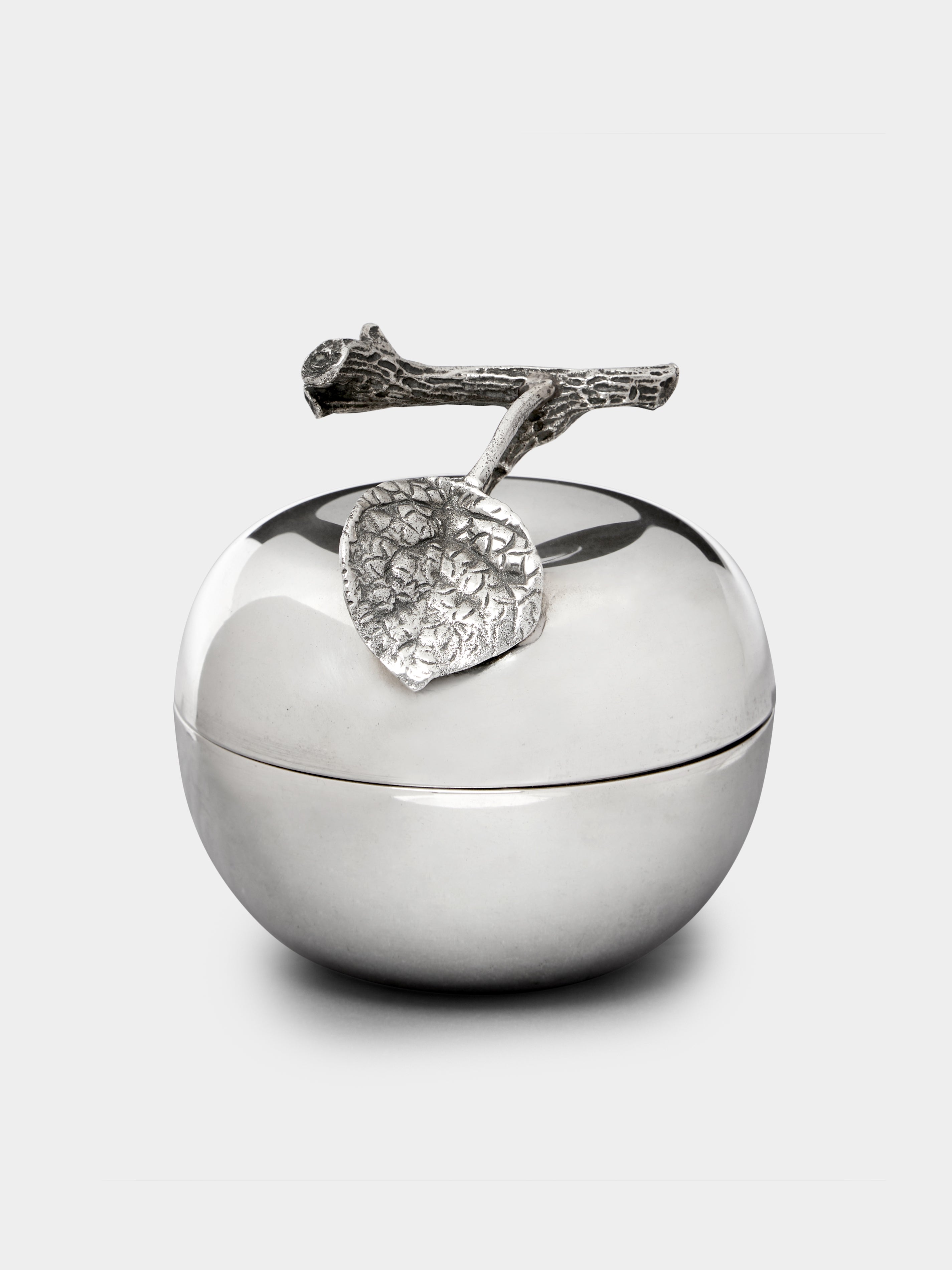 Silver 1960s Silver Apple Box by Antique and Vintage | ABASK