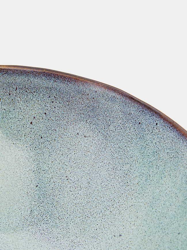Mervyn Gers Ceramics - Hand-Glazed Ceramic Large Bowl - Blue - ABASK