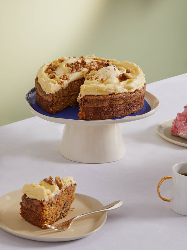 Pottery & Poetry - Hand-Glazed Porcelain Cake Stand -  - ABASK