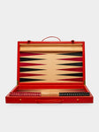 Nick Plant - Wood and Leather Backgammon Set -  - ABASK - 