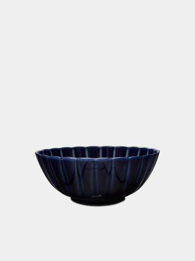 Kaneko Kohyo - Giyaman Urushi Ceramic Bowls (Set of 4) - Blue - ABASK - 