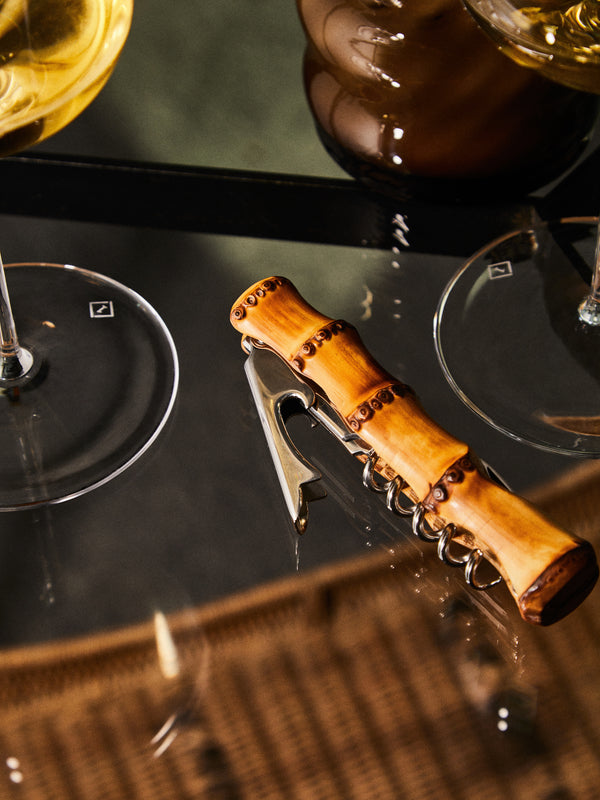 Lorenzi Milano - Bamboo Butler's Friend Corkscrew -  - ABASK