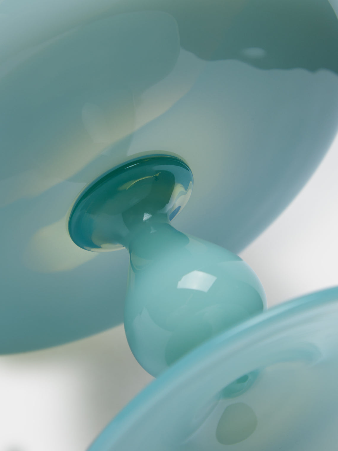 Yali Glass - Hand-Blown Murano Glass Ice Cream Sundae Serving Bowl -  - ABASK