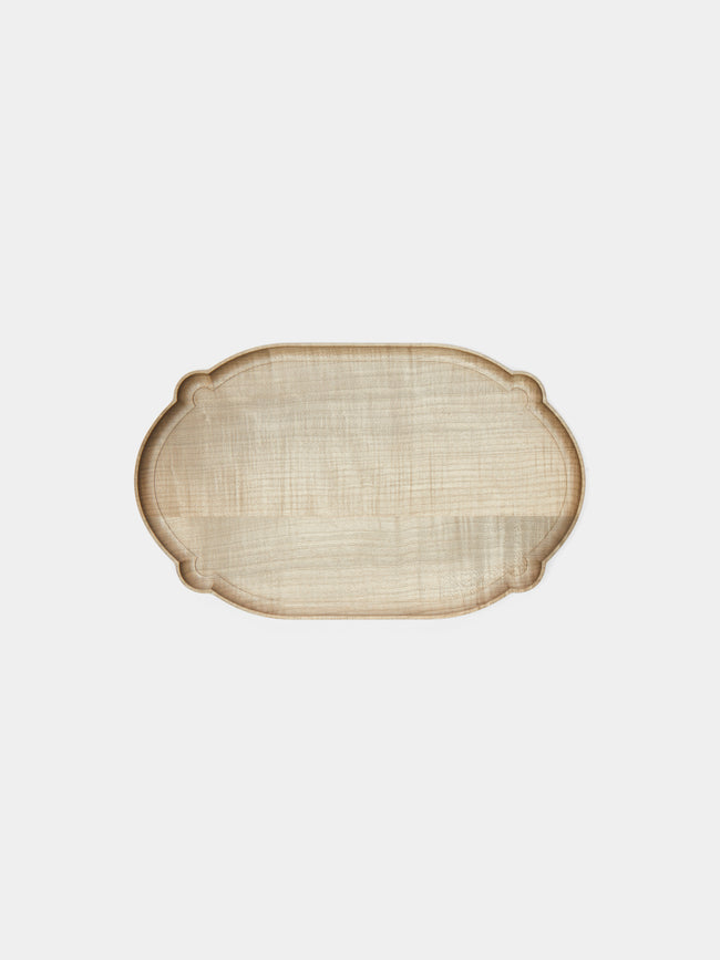 Ifuji - Italian Small Wooden Tray - Brown - ABASK - 