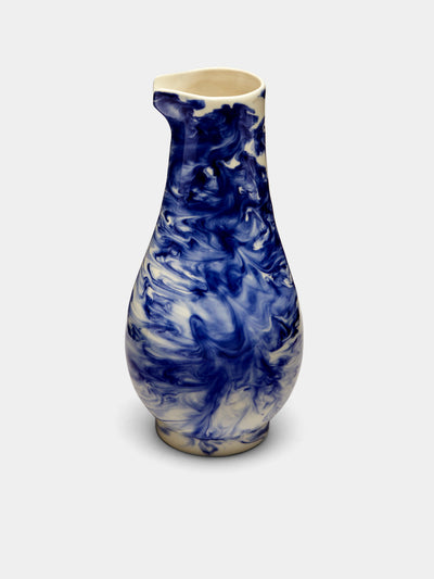 1882 Ltd. - Indigo Storm Ceramic Jug - Blue - ABASK - 