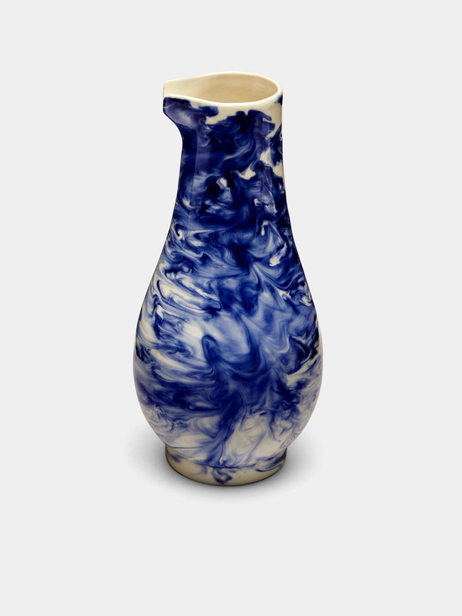1882 Ltd. - Indigo Storm Ceramic Jug - Blue - ABASK - 