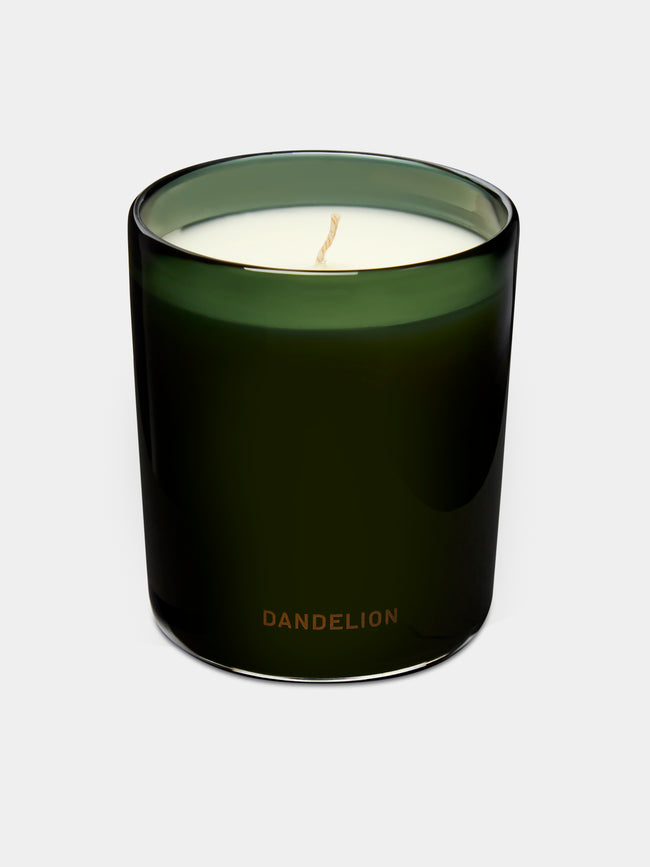 Perfumer H - Dandelion Hand-Blown Candle - Green - ABASK - 