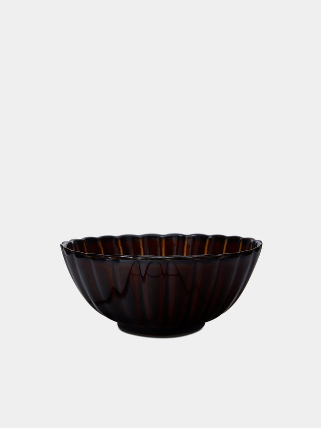 Kaneko Kohyo - Giyaman Urushi Ceramic Bowls (Set of 4) - Brown - ABASK - 