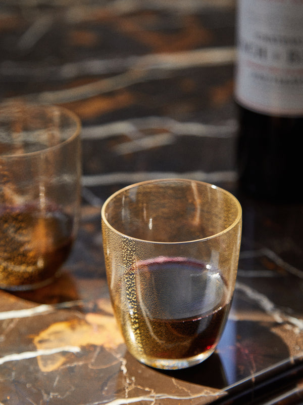 NasonMoretti - Aliseo Hand-Blown Murano Glass Wine Tumbler -  - ABASK