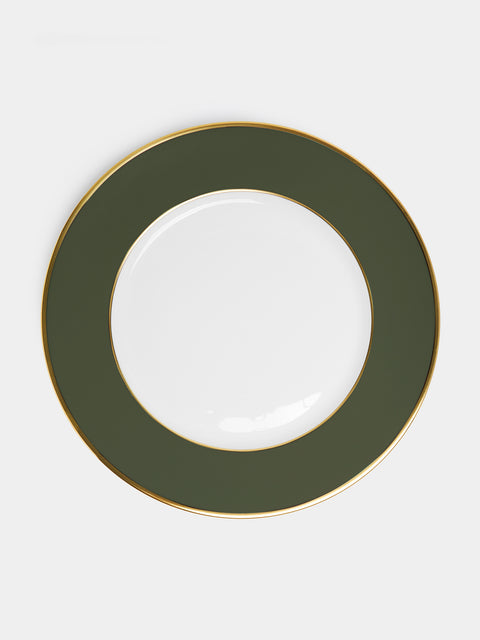 Augarten - Hand-Painted Porcelain Charger Plate - Green - ABASK - 