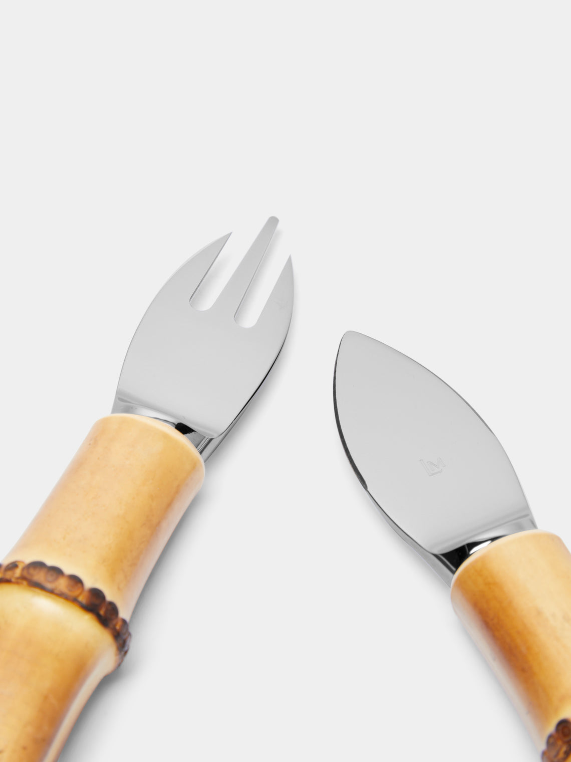 Lorenzi Milano - Bamboo Parmesan Cheese Set -  - ABASK