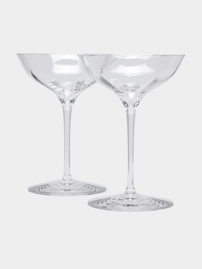 Waterford - Belle Champagne Coupe (Set of 2) - Clear - ABASK