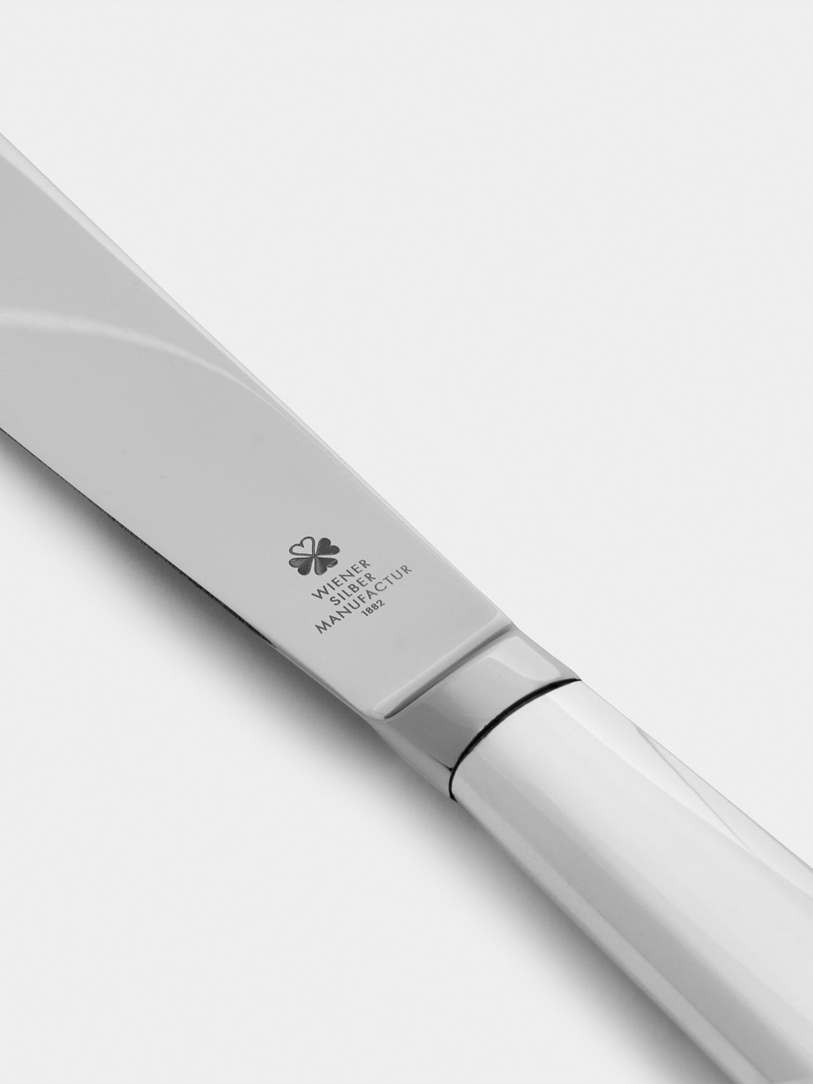 Wiener Silber Manufactur - Josef Hoffmann 135 Silver-Plated Dinner Knife - Silver - ABASK