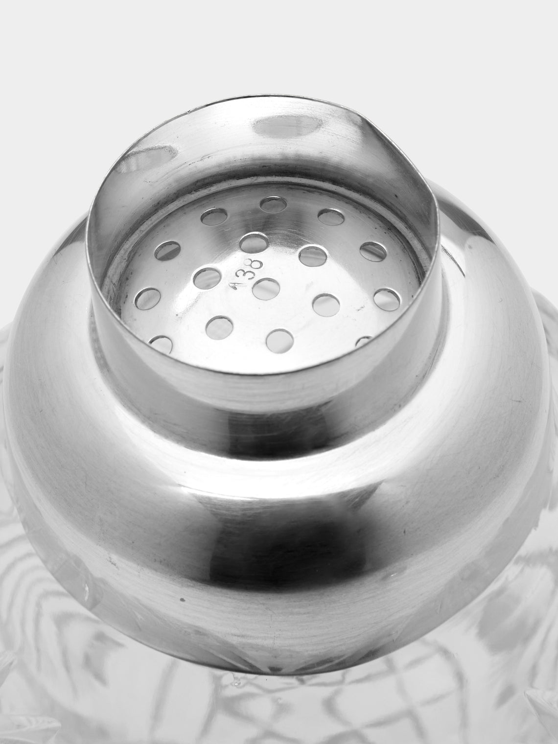 Antique and Vintage - 1960s Cut Crystal & Silver-Plated Cocktail Set -  - ABASK