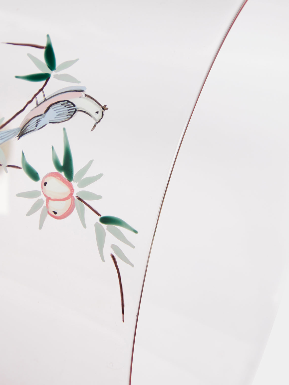 Lobmeyr - Garden of Paradise Hand-Painted Crystal Water Tumbler -  - ABASK