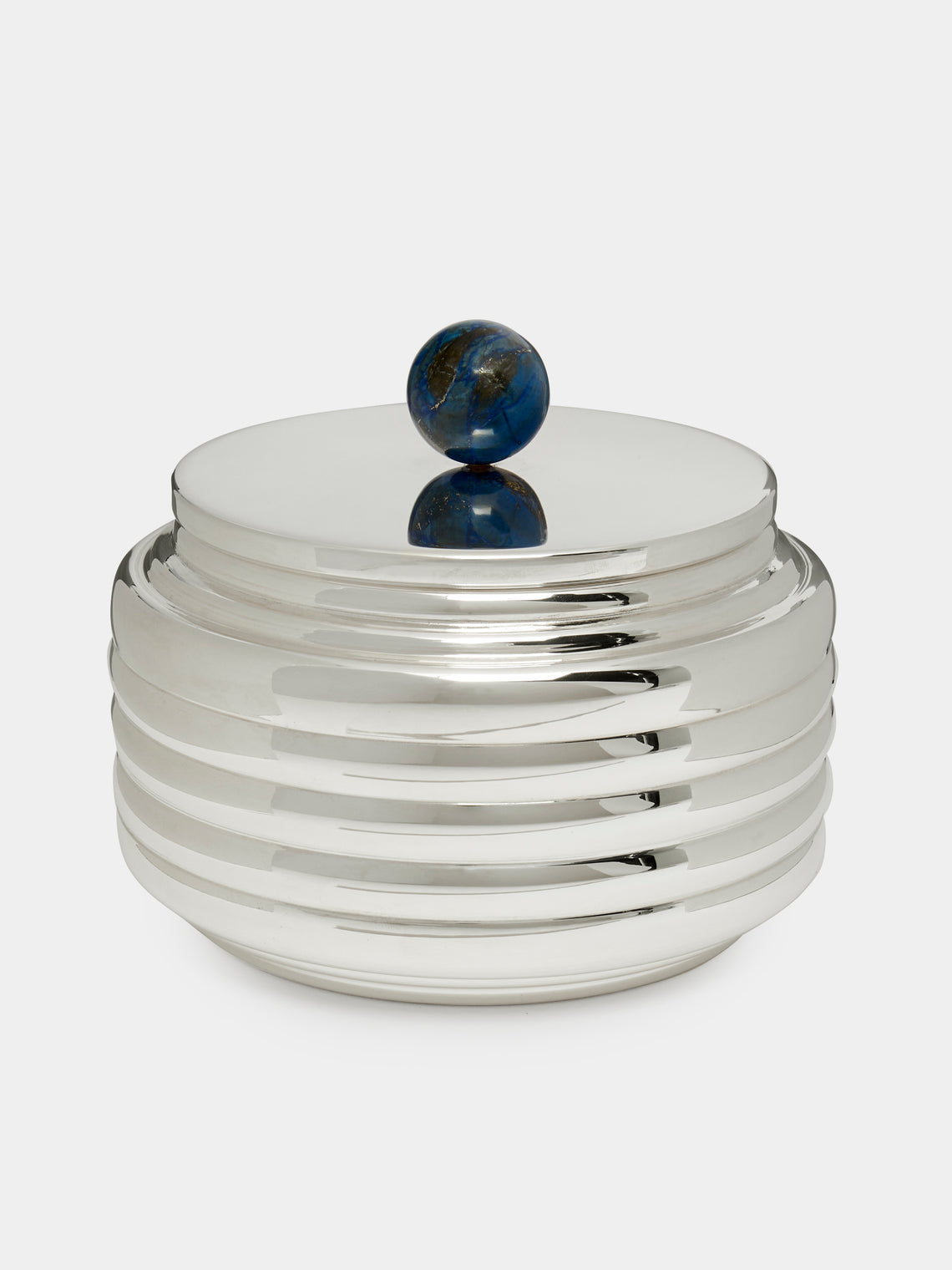 Jarosinski & Vaugoin - Sterling Silver and Lapis Box -  - ABASK - 