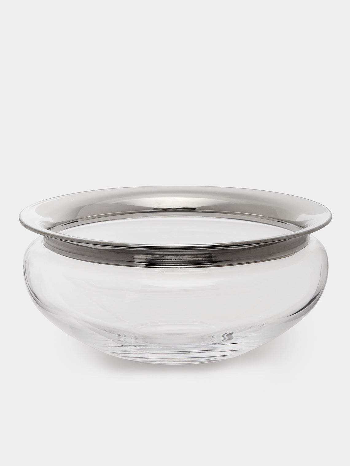 Jarosinski & Vaugoin - Coated Sterling Silver Glass Bowl - Silver - ABASK - 