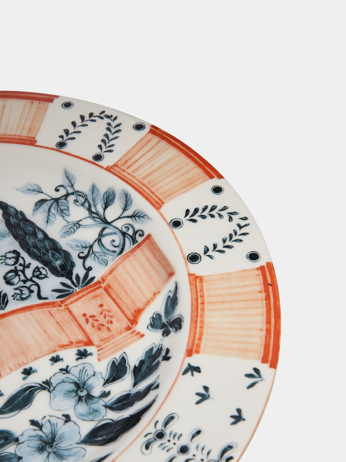 Italian Views Ceramic Dinner Plates – 10.5in/27cm (Set of 6)