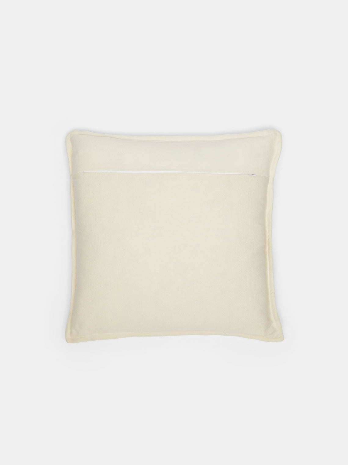 Saved NY - Basket Cashmere Pillow - Yellow - ABASK