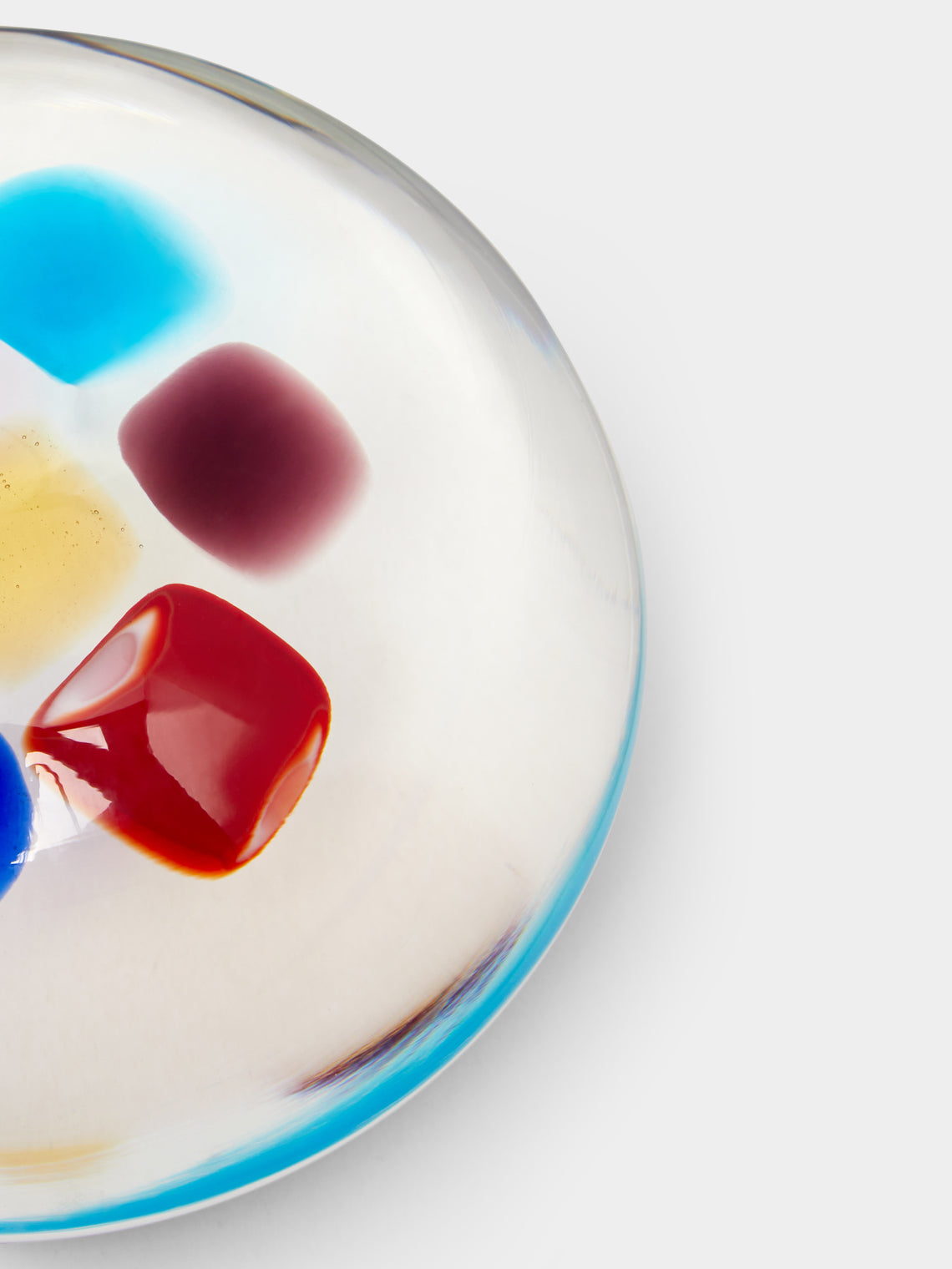 Antique and Vintage - 1998 Gianni Versace For Venini Ice Dreams Paperweight -  - ABASK